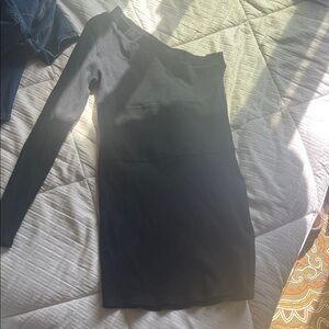 Fashion Nova Elegant Black Snatching Dress